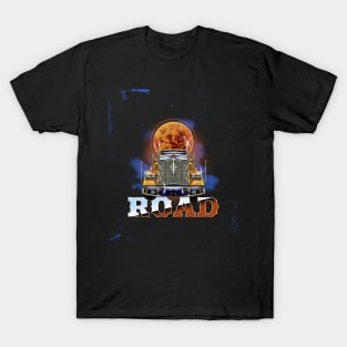 super train، road T-Shirt